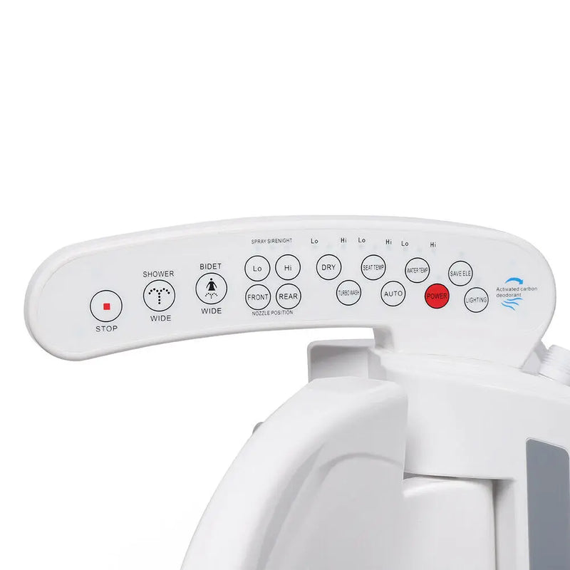 AquaLuxe SmartBidet – Automatisches Spülen und Trocknen mit beheiztem Sitz und selbstreinigenden Düsen