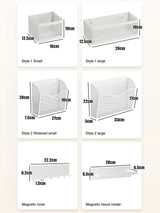 MagnoRack – Magnetisches Kühlschrank-Seitenregal mit Extra Stauraum