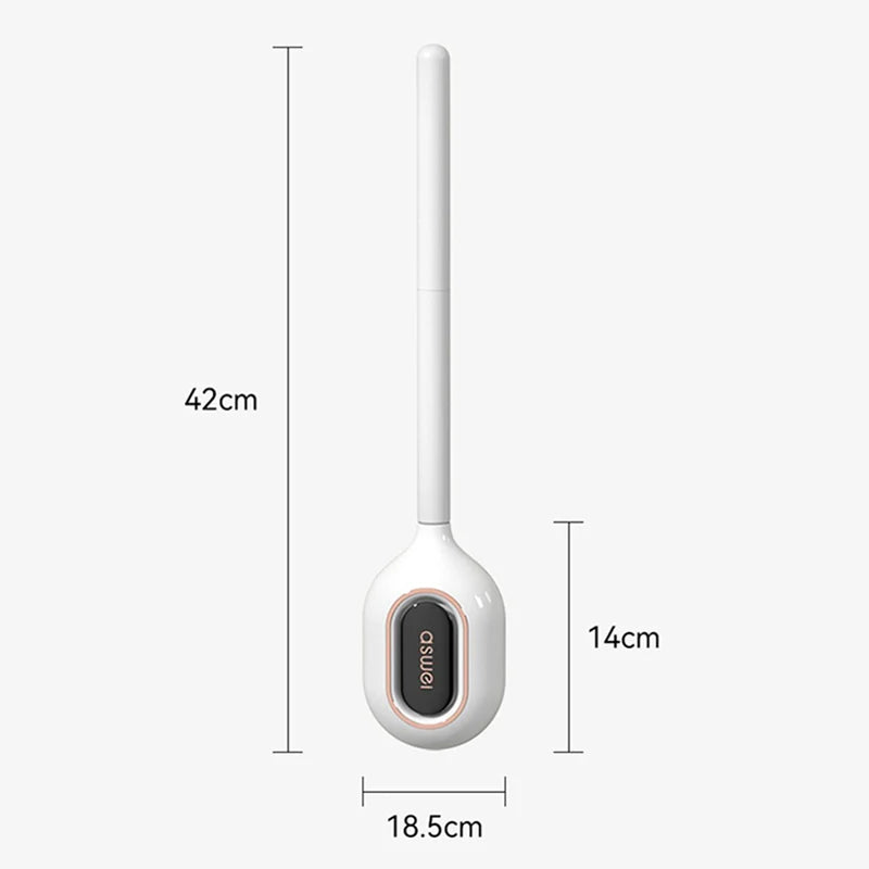 AromaBrush – Magnetische Duft-Toilettenbürste mit Wandhalterung