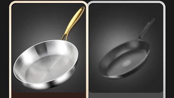ChefSteel – Professionele RVS Koekenpan voor Gas & Inductie