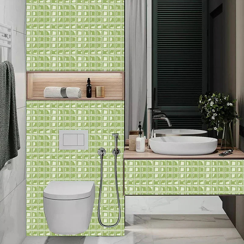 DecoMosaic 3D Mosaik Wandfliesen Aufkleber