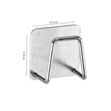 Edelstahl Schwammhalter Spüle Selbstklebend – Küchen Organizer mit Ablauf | Wandhalter für Schwamm & Bürste