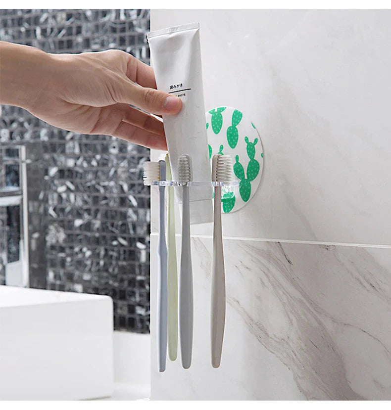 EasyStick Organizer – Selbstklebender Zahnbürstenhalter & Aufbewahrungsregal