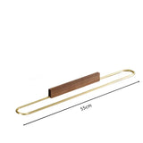 Handtuchhalter | Space Aluminium & Massivholz | <50 cm | Freistehend