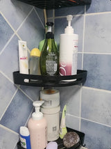 AQUAFIX Selbstklebender Dusch-Organizer – Stark haftend, bohrfrei & wasserdicht