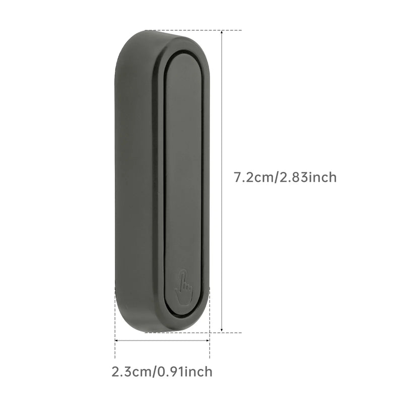 FoldMate 4er-Set – Klappbare Wandhaken aus Zinklegierung