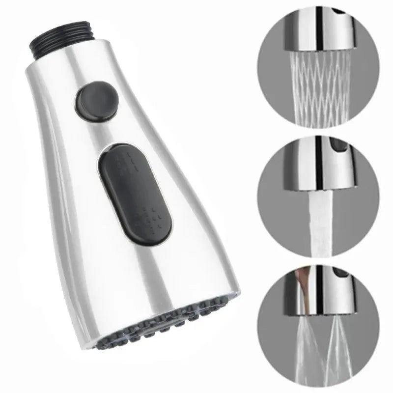 HydroFlex ProSpray – 3-fach Strahl Küchenbrause Ersatzdüse