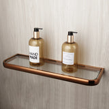 Monite Luxus Roségold Badezimmer Zubehör Set