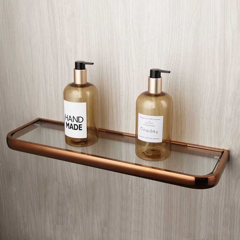 Monite Luxus Roségold Badezimmer Zubehör Set