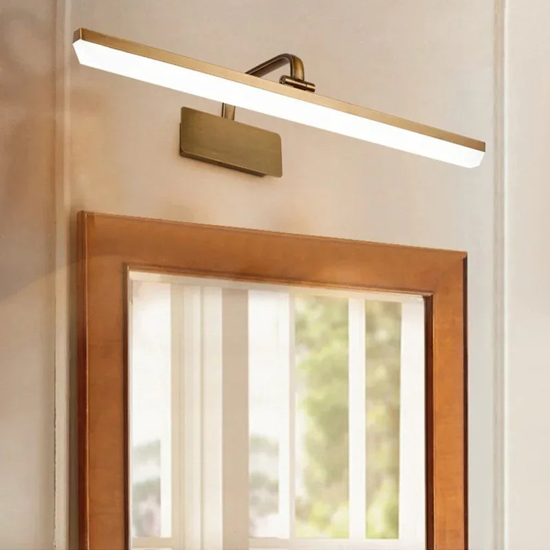 Lumi Bronze LED Spiegel Wandleuchte