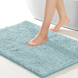 PlushPad Luxus-Badematte aus Chenille – Rutschfest und superweich – Für ultimativen Badezimmerkomfort