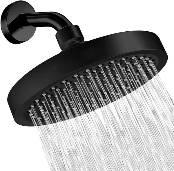 Hochdruck-Regenduschkopf mit Arm | Rundes Modell – Wandmontage