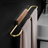 Handtuchhalter | Space Aluminium & Massivholz | <50 cm | Freistehend