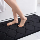 SoftStep Badematte Komfort – Memory-Schaum Teppich | Rutschfest & Saugstark | Weiches Badezimmer Erlebnis