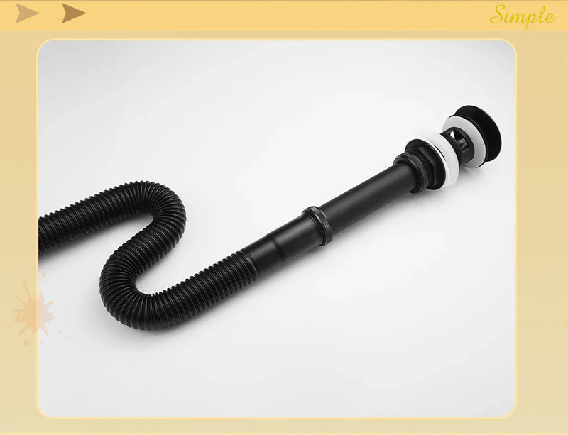 FlexiDrain Universeller Pop-Up Waschbeckenablauf