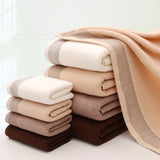 3-teiliges Luxus-Handtuchset | 100 % gekämmte Baumwolle | Jacquard-Stickerei