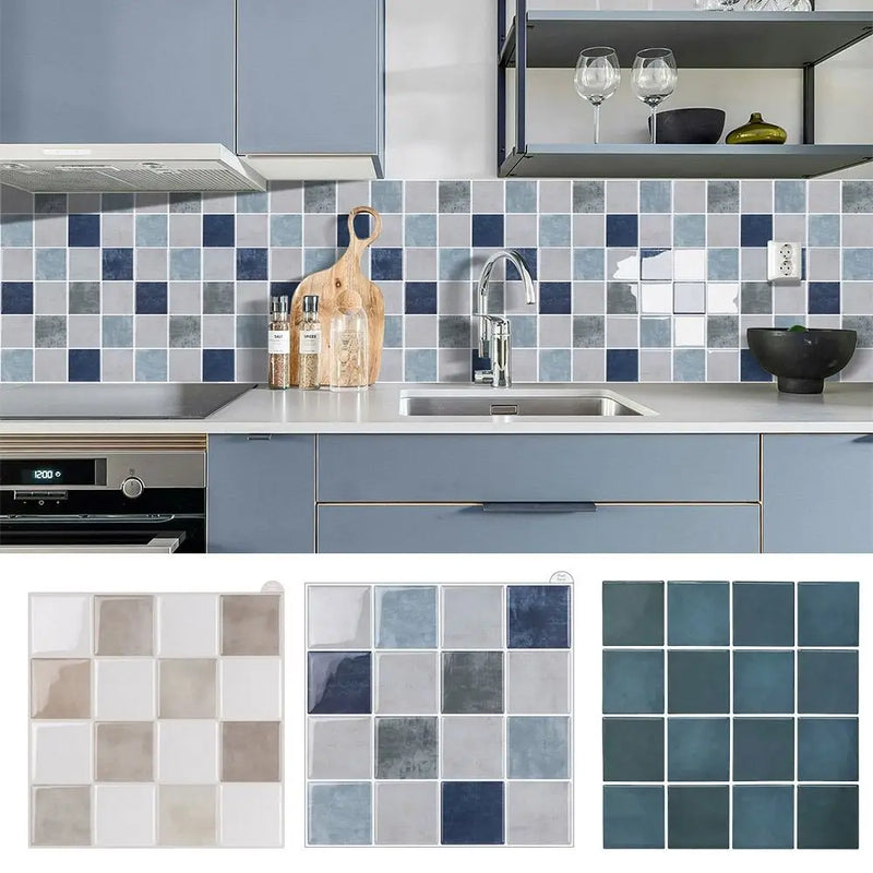 WallStyleX Selbstklebende 3D Backsplash