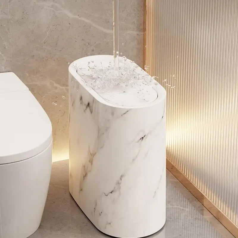EcoHide Kompakter Mülleimer mit Verdecktem Deckel