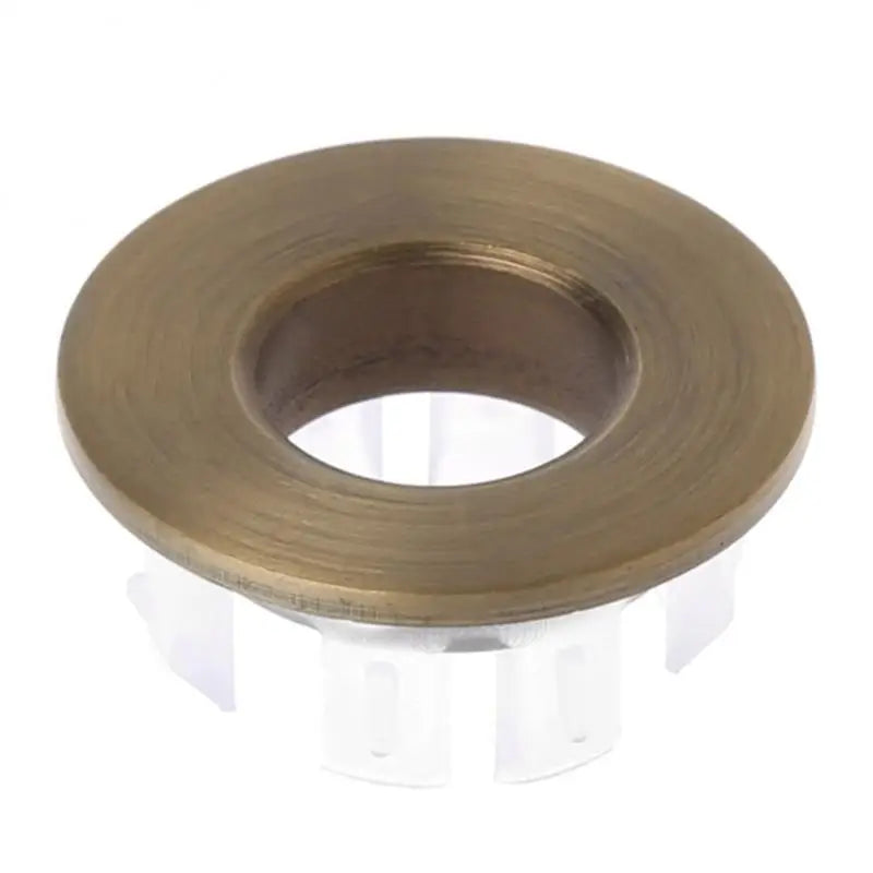 LuxDrain RingCover – Messing-Überlaufring für Waschbecken