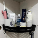 AQUAFIX Selbstklebender Dusch-Organizer – Stark haftend, bohrfrei & wasserdicht