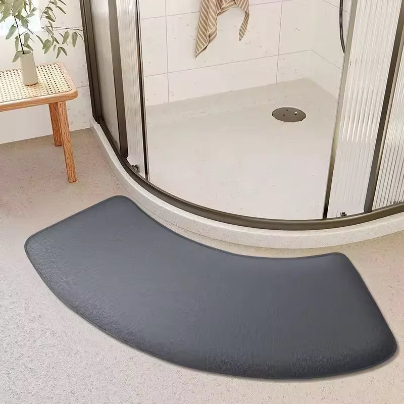 Aqua Velours Super saugfähige Badematte – Ultra rutschfeste Fußmatte aus Korallensamt