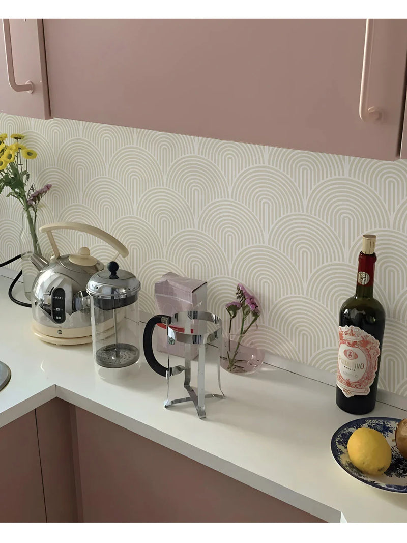 ArtTiles – 10-teiliges abstraktes mattes Fliesenaufkleber-Set