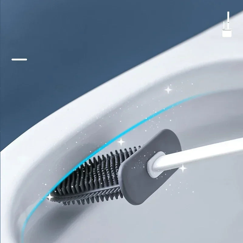 FlexiClean Silikon-Toilettenbürstenset