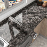 MarbleShield – Luxus Marmor-Selbstklebefolie für Küche & Möbel