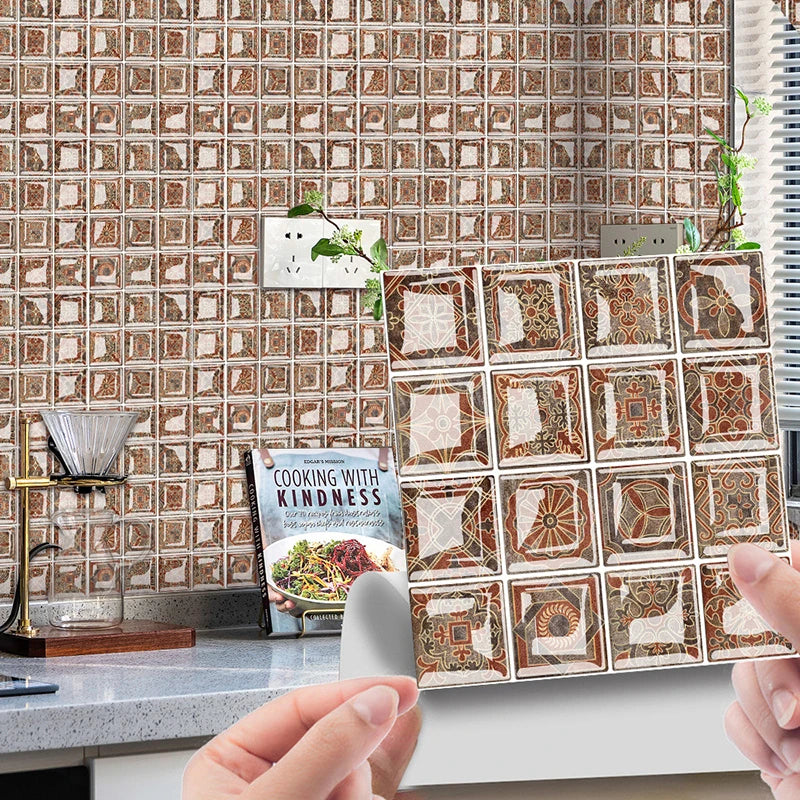 DecoMosaic 3D Mosaik Wandfliesen Aufkleber