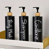 EcoStyle 3-teiliges nachfüllbares Seifenspender-Set - 500 ml