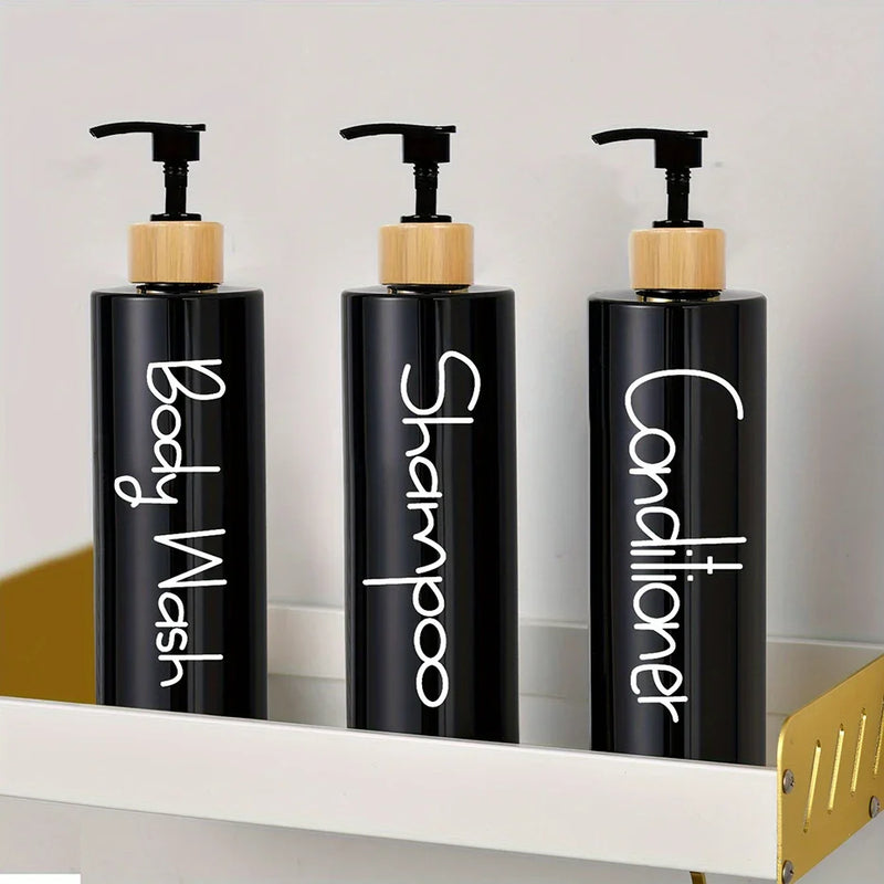 EcoStyle 3-teiliges nachfüllbares Seifenspender-Set - 500 ml
