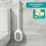 AromaBrush – Magnetische Duft-Toilettenbürste mit Wandhalterung