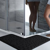 LushStep L-förmige Badematte – Dicke, rutschfeste und superweiche Matte – Für Dusche, Badezimmer und Eingangsbereich