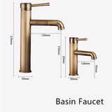 Velora BronzeFlow 360° Waschtischarmatur