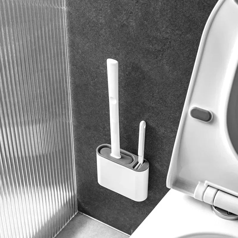 FlexiClean Silikon-Toilettenbürstenset