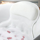 AquaComfort Luxus-Badkissen – 3D Air Mesh