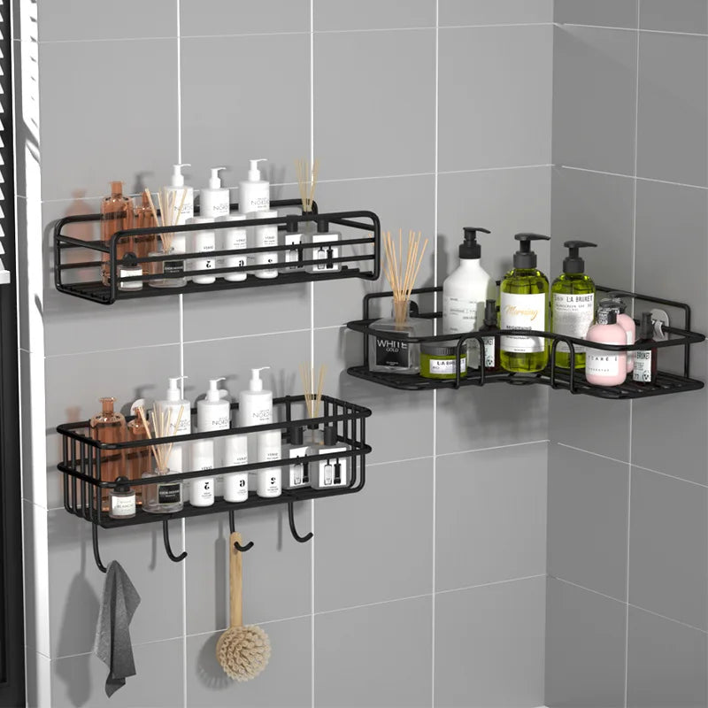 WallPro – Eckregal für Badezimmer und Küche zur Wandmontage