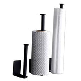 LUXROLLO – Selbstklebender Edelstahl Toilettenpapierhalter (Verlängert & Bohrenfrei)