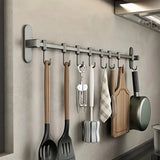 CookEase Küchen-Wandregal – Multifunktionaler Organizer für Deckel, Spatel & Küchenutensilien