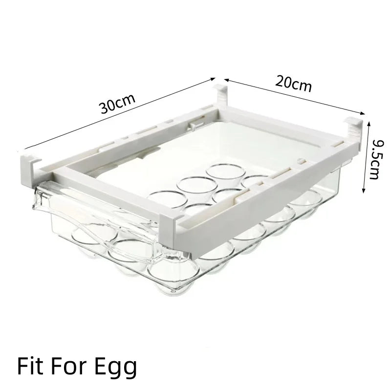FridgeMaster – Transparente Küchenbox für Obst, Gemüse und Eier