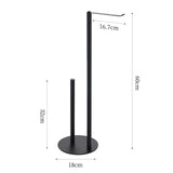 SteelPure DuoStand WC-Bürsten & Toilettenpapierhalter Set aus Edelstahl
