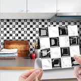 DecoMosaic 3D Mosaik Wandfliesen Aufkleber
