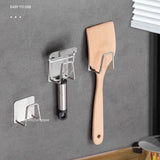Edelstahl Schwammhalter Spüle Selbstklebend – Küchen Organizer mit Ablauf | Wandhalter für Schwamm & Bürste
