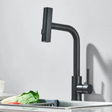 Ausziehbarer Küchenhahn SteelFlex Gun Grey