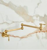 RoyalPour – Luxus Wandarmatur Gold Ausziehbarer Pot Filler