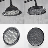 AurumRain Regendusche Kopf – Gebürstetes Gold Messing Duschkopf | Rundes Design | Luxuriöses Duscherlebnis
