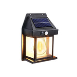 SonnenWacht Außenwandleuchte – Solarleuchte mit Bewegungsmelder | IP65 Wetterschutz & 3 Lichtmodi | Dekorative Gartenbeleuchtung