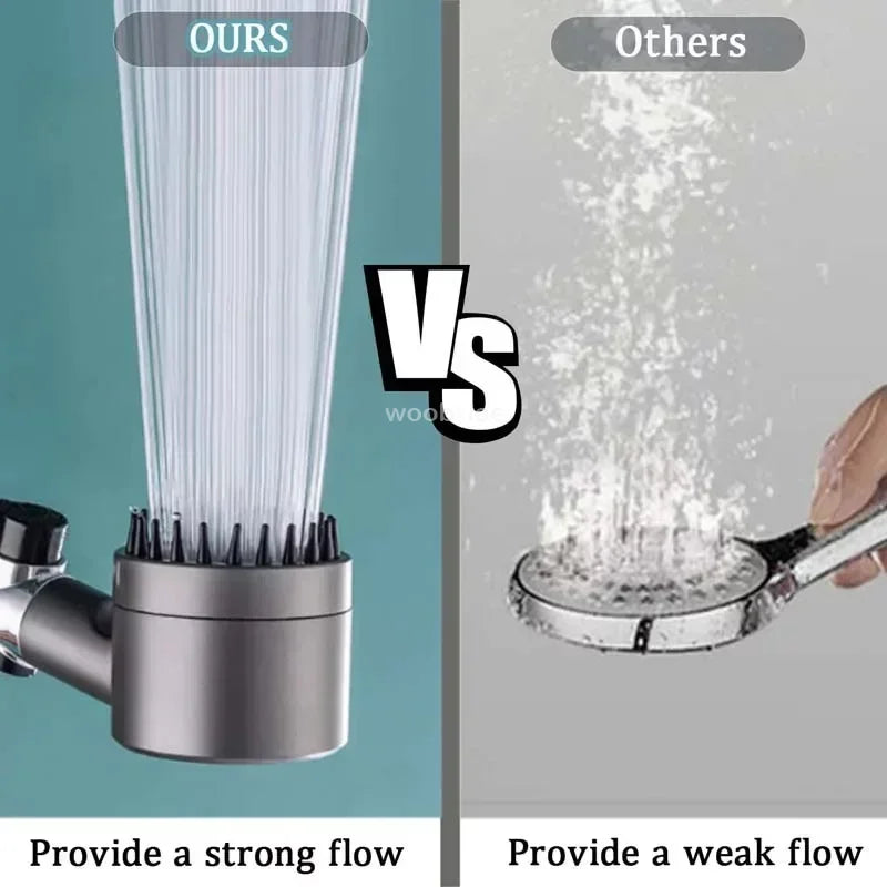 Hautpflege-Filter-Duschkopf – 3 Modi | Wassersparend & pflegend