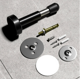 Nurlin Messing Knurled Türstopper