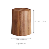 WoodStyle Swing Mülleimer mit Schwenkdeckel